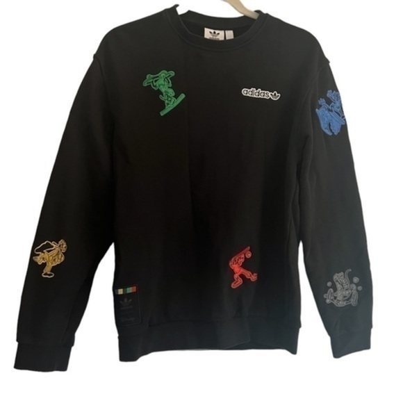 adidas Other - ADIDAS x Disney Goofy Sweatshirt Size men’s  S goofy patches rare and sold out